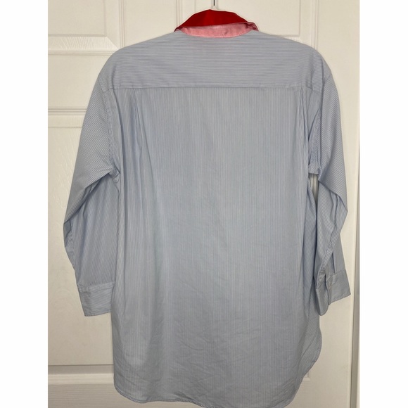 Sandro Paris Stripped Button Up Shirt Top Sz S - Picture 4 of 12